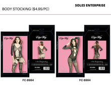 Load image into Gallery viewer, Black Body Stocking - FC