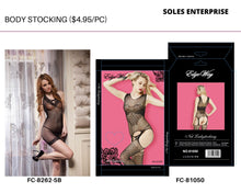 Load image into Gallery viewer, Black Body Stocking - FC