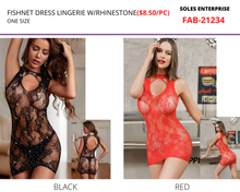 이미지를 갤러리 뷰어에 로드 , NEW Fishnet Lingerie - FAB