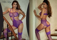 Load image into Gallery viewer, NEW Fishnet Body Stocking One Size - JT