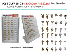 Load image into Gallery viewer, Nose Cuff Set