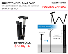 Load image into Gallery viewer, Folding Cane
