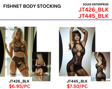 Load image into Gallery viewer, NEW Fishnet Body Stocking One Size - JT
