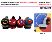 Load image into Gallery viewer, Character Earmuff &amp; Beanie
