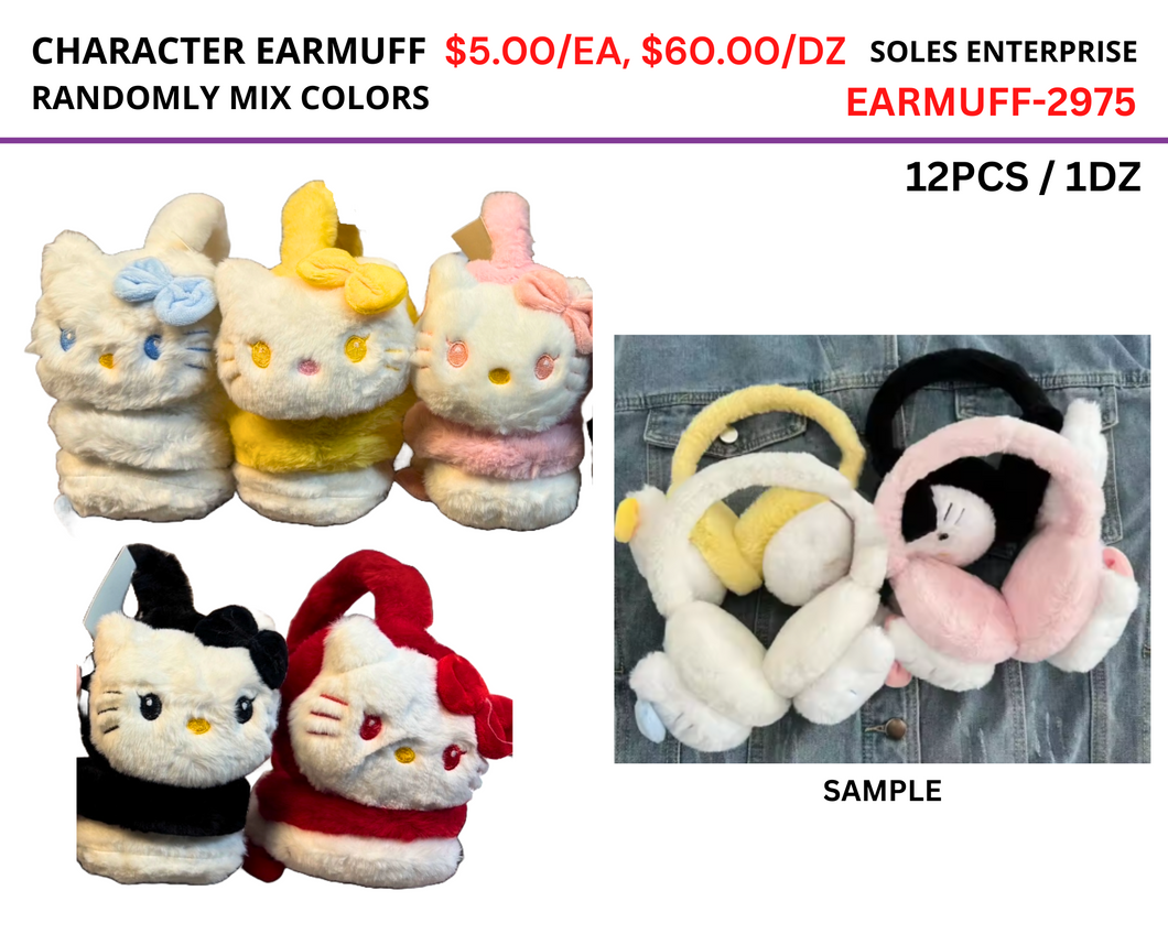 Character Earmuff & Beanie