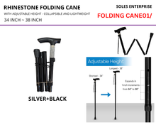 Load image into Gallery viewer, Folding Cane
