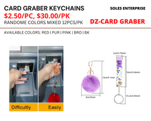 Load image into Gallery viewer, NEW  Key Chain &amp; Card Graber
