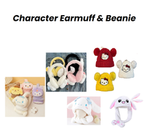 Load image into Gallery viewer, Character Earmuff &amp; Beanie
