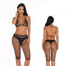 Load image into Gallery viewer, Fishnet Bodysuit with Stone - FAB
