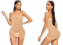 Load image into Gallery viewer, Ladies Mesh w/Rhinestone Tube Top - FAB
