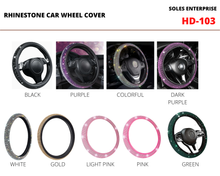 Load image into Gallery viewer, Rhinestone Car Wheel Cover

