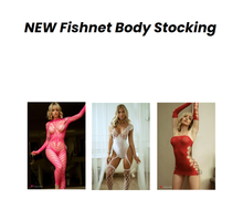 Load image into Gallery viewer, NEW Fishnet Body Stocking One Size - JT
