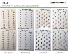 Load image into Gallery viewer, K5 Nose Ring Set
