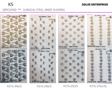 Load image into Gallery viewer, K5 Nose Ring Set
