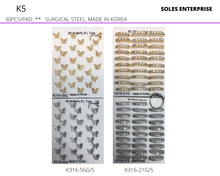 Load image into Gallery viewer, K5 Nose Ring Set
