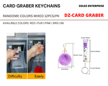 Load image into Gallery viewer, NEW  Key Chain &amp; Card Graber
