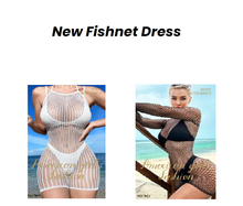 이미지를 갤러리 뷰어에 로드 , NEW fishnet Dress
