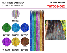 Load image into Gallery viewer, Hair Tinsel Extension
