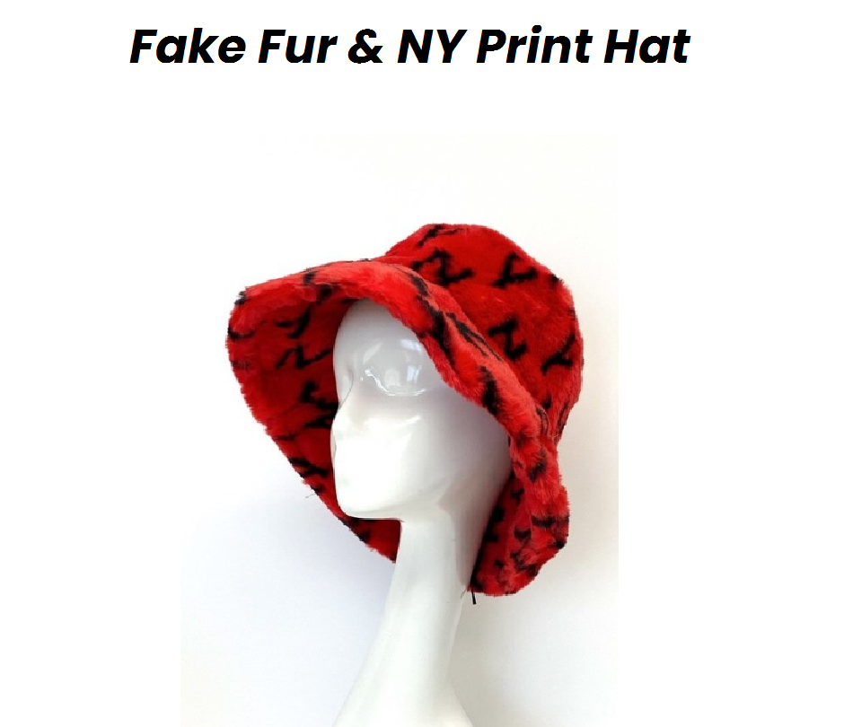 FAKE FUR & NY PRINT