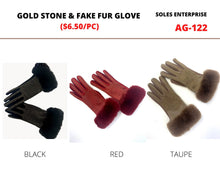 Load image into Gallery viewer, Fake Fur Gloves
