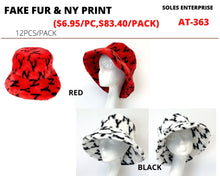 Load image into Gallery viewer, FAKE FUR &amp; NY PRINT
