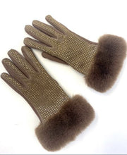 Load image into Gallery viewer, Fake Fur Gloves
