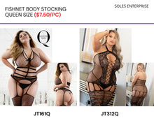 Load image into Gallery viewer, Fishnet Body Stocking Queen Size - JT
