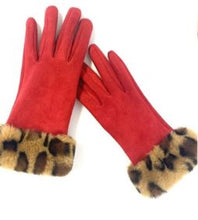 Load image into Gallery viewer, Fake Fur Gloves
