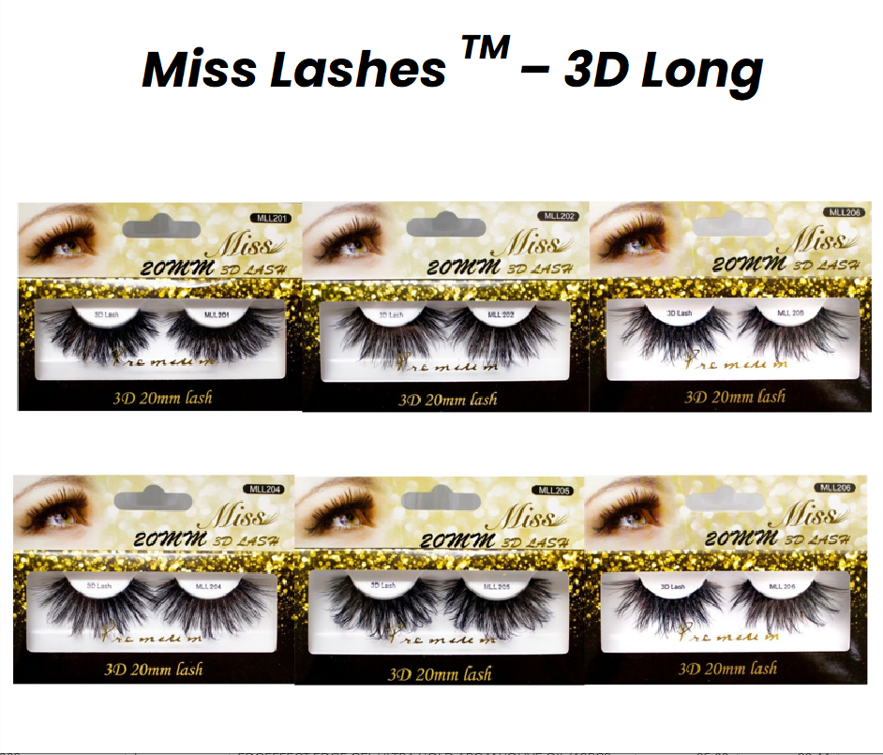 Miss Lashes 3D Long SOLES 365