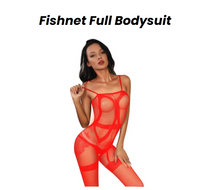 이미지를 갤러리 뷰어에 로드 , Fishnet Full Bodysuit - FAB
