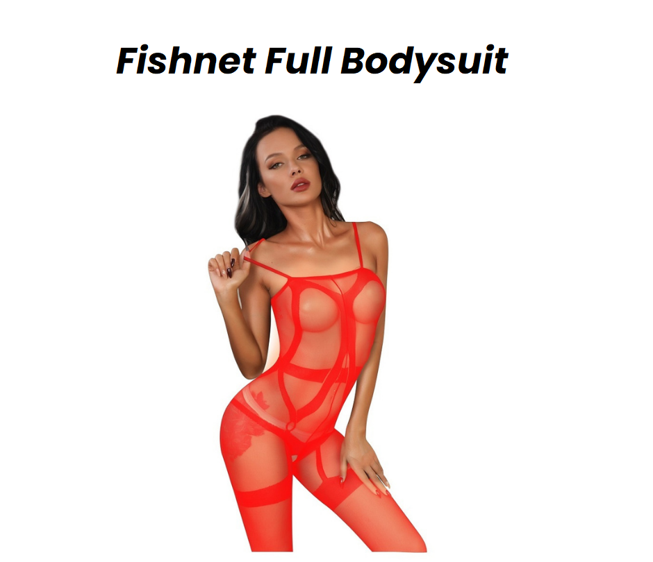 Fishnet Full Bodysuit - FAB