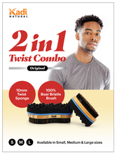 Load image into Gallery viewer, Kadi 2-1 Twist Combo Brush
